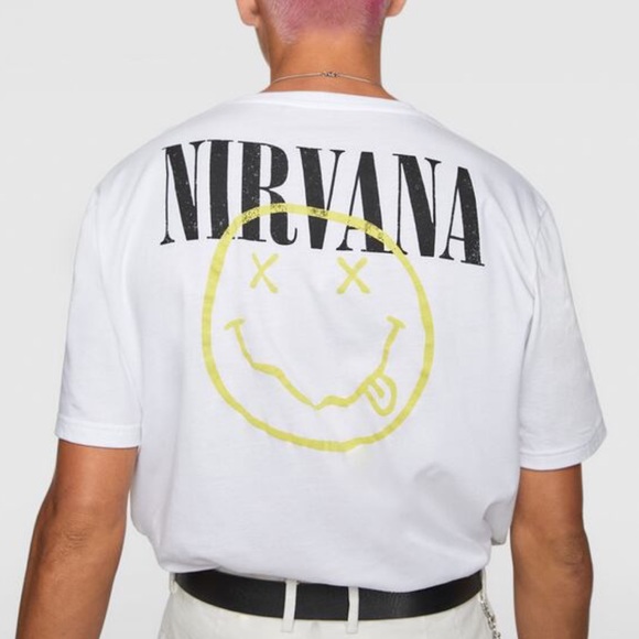 Zara nirvana shirt Clearance